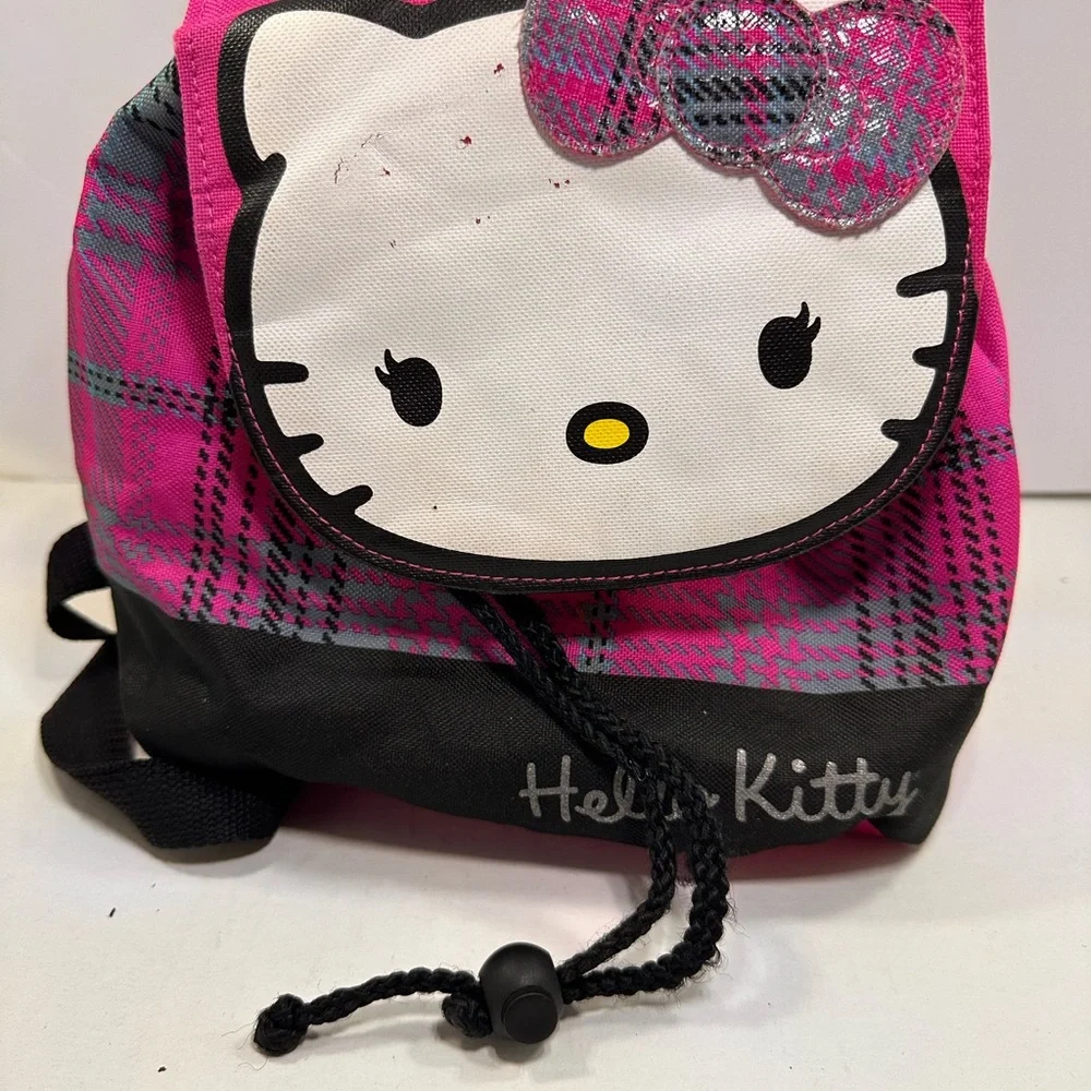 Hello Kitty Pink and Black Kids Backpack